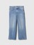 Kız Çocuk Açık Mavi High Rise Supersoft Wide-Leg Jean Pantolon 3