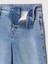 Kız Çocuk Açık Mavi High Rise Supersoft Wide-Leg Jean Pantolon 5