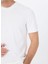 Beyaz Erkek Bisiklet Regular Fit Kazak FC4SM-KZK 0415 4