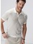 Bej Erkek Polo Slim Fit Kazak 1093834 4