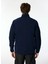 Lacivert Erkek Dik Yaka Basic Polar Sweatshırt D4WM-SWT3994 5