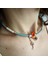 Rajewelery Nazar Boncuklu Renkli Cam & Deri Choker – Genç Stil 2
