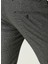 Normal Bel Duble Paça Slim Fit Siyah - Gri Erkek Pantolon 1084295 4