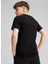 Siyah Erkek Çocuk Düz T-Shirt 68180201-EVOSTRIPE Tee 4
