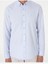 Açık Mavi Slim Fit Uzun Kollu Gömlek 6