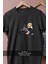 Oversize Misa Amane Light Yagami Ryuk Death Note Tasarımlı Unisex T-Shirt 2