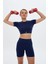 Aozora Sport Aktif Spor Mini Şort Lacivert 1