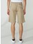 Bej Erkek Bağlamalı Bel Şort Dayshape Short 5