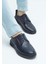 Kırık Beyaz Erkek Deri Sneaker 381 17459 Erk Ayk Y23 4