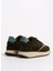 Yeşil Erkek Deri - Kumaş Sneaker Callısto 3