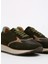 Yeşil Erkek Deri - Kumaş Sneaker Callısto 5