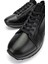 Erkek Hakiki Deri Siyah Sneakers & Spor Ayakkabı 4