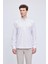 Kahverengi Comfort Fit Çizgili Pamuklu Düğmeli Yaka Uzun Kollu Casual Gömlek 24D19ETC0001_105 1
