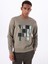 Gmg Fırenze Haki Erkek Bisiklet Regular Fit Sweatshirt GU25MSS08022 3