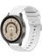 Samsung Galaxy Watch 4 5 5pro 6 7 FE 40mm ve 44mm ile Uyumlu Kordon Jel Silikon Tokalı Kayış 1