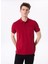 Bordo Erkek Basic %100 Pamuk Polo T-Shirt cm Nobro K Ceplı 2