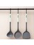 Gıda Sınıfı Silikon Spatula Seti Yapışmaz Tava Özel Yüksek Sıcaklığa Dayanıklı Mutfak Gereçleri Ev Pişirme Spatula Çorba Kaşığı (Yurt Dışından) 5