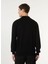 Siyah Erkek Polo Basic Düz Kazak MML4WM-KZK9510 5