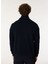 Erkek Fermuarlı Basic Nakışlı Sweatshirt M4WM-SWT-1560 5