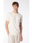 Gmg Fırenze Bisiklet Yaka Ekru Erkek T-Shirt GU24MSS03021 3