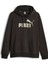 Siyah Kadın Kapüşon Yaka Normal Kalıp Sweatshirt 84909651 Ess+ Metallic Logo Hoodie 4