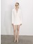 Marylebone Krep Blazer Beyaz 2