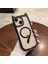 Apple iPhone 13 Uyumlu Kılıf Zebana Magicat Silikon Kılıf (Kablosuz Şaj Destekli) Siyah 1