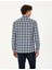 Lacivert Slim Fit Uzun Kollu Gömlek 5