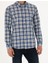 Lacivert Slim Fit Uzun Kollu Gömlek 6