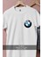 Oversize Bmw Logo Cep Tasarımlı Unisex T-Shirt 2