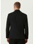 Siyah Erkek Mono Slim Fit Diyagonal Ceket 1091844 5