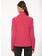 Pembe Kadın Kapüşon Yaka Standart Fit Polar Sweatshırt D3WL-SWT27 4