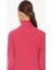 Pembe Kadın Kapüşon Yaka Standart Fit Polar Sweatshırt D3WL-SWT27 5