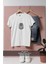 Oversize Caribbean Skull Tasarımlı Unisex T-Shirt 1