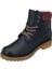 TLAND0802 Lacivert Deritimber Land Style Kışlık Büyük Numara Erkek Bot Sıcak Astar Rahat Geniş Kalıp 48 3