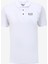 Beyaz Erkek Polo T-Shirt 3DPF16PJ03Z 1