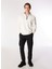 Dik Yaka Relaxed Ekru Erkek Sweatshirt C4WM-SWT4256 2