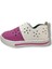 Şirinbebe 1687-20 Çiçek Cırtlı Kız Çocuk Sandalet Pembe Beyaz 21-25 3