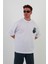 Punkyou-Oversize Tişört | Sırt Baskılı – Minimal Göğüs Desenli Unisex Tshirt 7