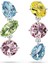5692406 Swarovski Küpe Gema:pe Drop Mul/rhs 1