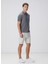 Antrasit Erkek Slim Fit T-Shirt 1094339 3