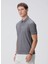 Antrasit Erkek Slim Fit T-Shirt 1094339 4