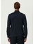 Lacivert Erkek Dik Slim Fit Düz Sweatshirt 1092049 5