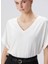 Ekru Kadın Basic T-Shirt 1094709 1
