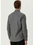 Antrasit Erkek Gömlek Slim Fit Düz Gömlek 1092974 5