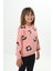 Kız Çocuk Pano Baskılı Sweatshirt 2