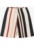 Shay Striped Etnik Desenli Mini Şort 5