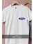 Oversize Ford Logo Cep Tasarımlı Unisex T-Shirt 2