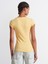 31855 Kayık Yaka T-Shirt-Sarı 2