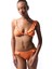 Turuncu Mango Deep Frill Bikini Üstü 4